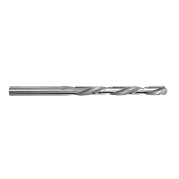 Alloy inlaid straight shank drill bit DIN338