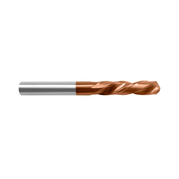 Straight shank alloy drill bit HRC55